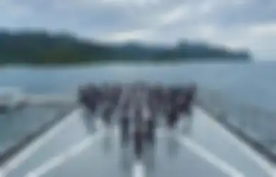Laut Natuna Utara Tak Akan Bisa Dilewati Sembarang Kapal, Pangkoarmada I Turun Langsung Pakai KRI Bontang 907, Ini yang Dilakukan di Batas Negara