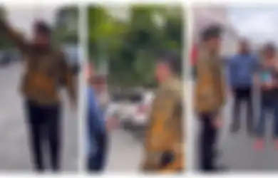 'Hey, Kau Preman di Sini?', Bobby Nasution Mendadak Mencak-mencak pada Pria Bertato yang Diduga Juru Parkir Liar, Ada Apa?