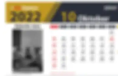Cek Tanggal Merah pada Kalender Oktober 2022, Ada Long Weekend!