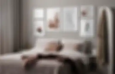 Tanpa Headboard Tempat Tidur pun Dinding Kamar Tidur Anda Bisa Tampak Cantik dengan Beberapa Ide Dekoratif Berikut!