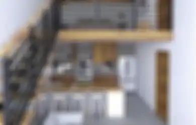 Anti Sumpek! Desain Ruang Tamu dan Dapur Tanpa Sekat Solusi Jitu di Rumah Mungil, Lengkap 8 Foto Contohnya