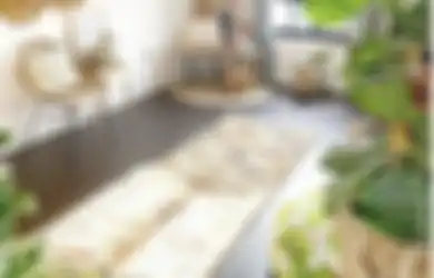 Rumah Mungil Kian Aesthetic, Ini 9 Foto Desain Ruang Tamu Lesehan yang Bikin Ibu-ibu Kompleks Ketagihan Dibuatkan Acara Kumpul