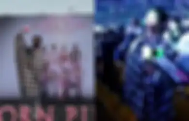 Cowok Indonesia Ini Sarungan Nonton Konser Blackpink ke Seoul