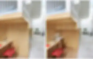 Kok Bisa Begini Ya? Desain Dapur Mungil Buat Penasaran Istri Usai Lihat Foto Rumah Minimalis Leter L Ini