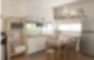 Glek! Mertua Sampai Menelan Ludah, Desain Dapur Japandi di Rumah Mungil Benar-benar Bikin Pangling, Intip 7 Foto Hasilnya
