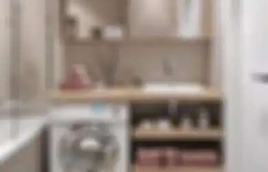 Bukan Hanya Foto Estetik, Mesin Cuci Makin Aman di Kamar Mandi, Cara Mujarab Ini Kuncinya
