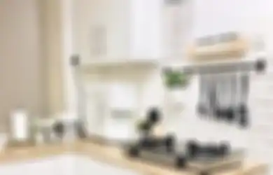 Biar Lega, Perabotan di Dapur Sempit Dibuat Begini, Foto Hasilnya Diacungi Jempol