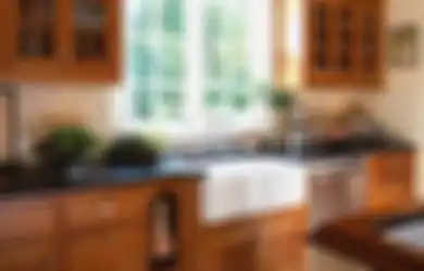 Enggak Melulu Wallpaper, Foto Desain Dapur Klasik Curi Perhatian dengan Dekorasi Ini, Ibu-ibu Wajib Tahu!