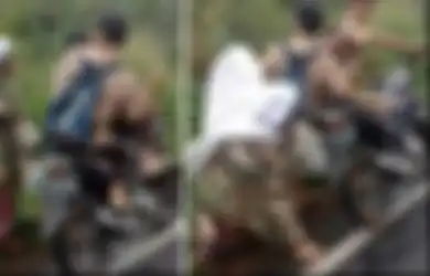 Viral Remaja Tendang Seorang Nenek Diduga Gangguan Jiwa hingga Tersungkur, Mengaku Cuma Iseng
