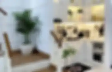 7 Foto Desain Dapur Mungil Bikin Buru-buru Ingin Renovasi, Bagian Ini Jadi Pembedanya
