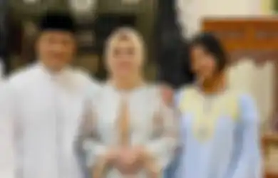 Penampilan Manis Anak Sambung Bella Saphira, Diandra Minunet Kenakan Kebaya
