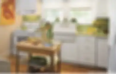 Curi Perhatian Foto Dapur Mungil, Pilihan Elemen Dekorasi Pemicunya