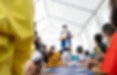 Pelajar Cianjur Trauma Melihat Bangunan Sekolah Mereka Hancur Akibat Gempa 