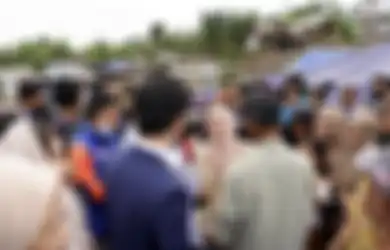 Ditemani Sahabat Raffi Ahmad, Senyum Lesti Kejora Merekah di Lokasi Gempa Cianjur, Foto Rizky Billar Disorot