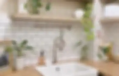 Desain Dapur Sederhana Diberi Sentuhan Tak Biasa, Foto Interiornya Bikin Bangga