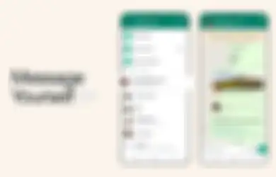 Cara Mengirim Pesan Ke Diri Sendiri di WhatsApp, Bisa Buat Reminder Nih!