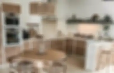 Baru Tahu, Desain Dapur Sederhana Jadi Satu Ruang Makan Terlihat Lega Pakai Trik Khusus, Foto Interiornya Bisa Ditiru