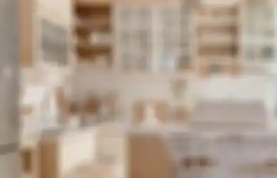 Siapin Tabungan, Desain Dapur Sederhana Dipermak Jadi Mewah, Furnitur Model Begni Bikin Foto Interiornya Aesthetic