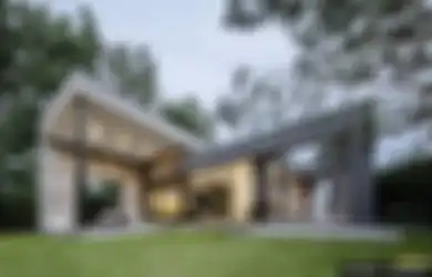 Foto Tampilan Rumah Letter L Menawan Hati, Desain Dapur Mungilnya Dibuat Model Begini