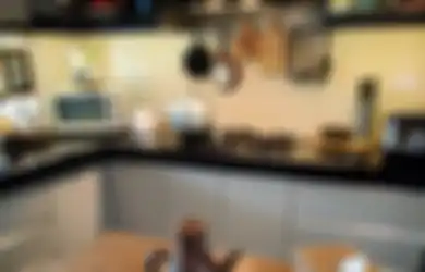 Gak Semua Tahu, Desain Dapur Mungil Jadi Satu dengan Ruang Makan dan Area Keluarga Wajib Pakai Warna Ini, Foto Interiornya Diminati