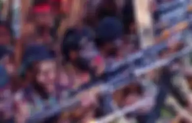 KKB Papua Klaim Tembak 4 Prajurit TNI-Polri, Terungkap Video Mereka Bawa Senjata Laras Panjang Sambil Teriakkan Hal Ini di Medan Perang