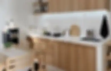 Senangnya Foto Kabinet Dapur Kinclong Lagi, Begini Cara Bersihkan Jamur Bandel di Area Memasak