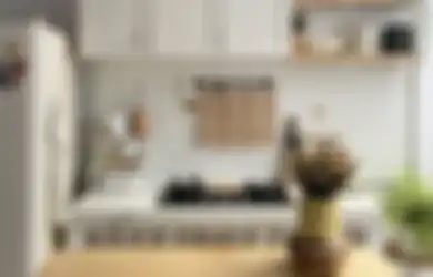 Adopsi 5 Trik Simpel, Interior Desain Dapur Kecil Terlihat Lapang, Foto Hasilnya Dipuji