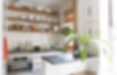 Jatuh Hati Lihat Foto Desain Dapur Mungil Rak Terbuka? Kenali Dulu Nih Plus Minusnya