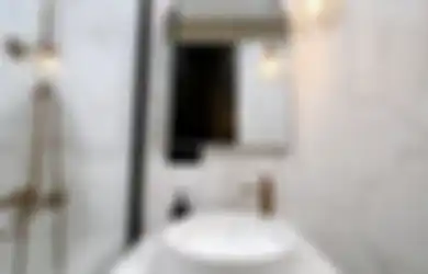 Pakai Trik Murah, Kamar Mandi Mungil Terbukti Lebih Sehat, Foto Interiornya Bikin Bangga