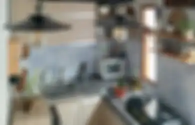Gak Sampai Nguras Rekening, Rumah Mungil Dibangun Sendiri Habis Modal Segini, Foto Desain Dapur Sempitnya Disorot
