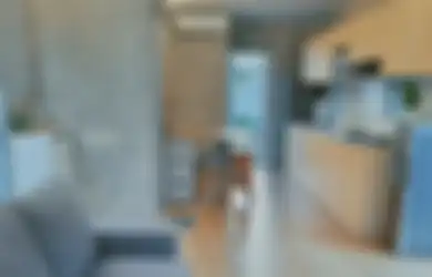 Ukurannya Pas-pasan, Foto Interior Rumah Mungil Benar-benar Lega, Desain Dapurnya Dibuat Begini