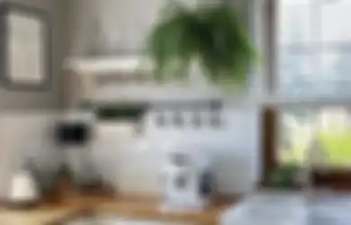 Pantesan Potret Desain Dapur Mungil Terlihat Lebih Rapi, Bumbu Masak Diatur dengan Cara Begini