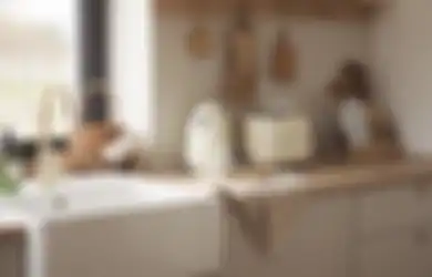 Efek Pasang Rak Terbuka Terasa, Tampilan Dapur Sempit Terlihat Begini, Potretnya Dikulik