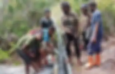 TPN-OPM Mengumumkannya, KKB Papua Pimpinan Ananias Ati Rusak Pipa Air Distrik Oksibil, Kapolres Pegunungan Bintang Tanggapi Begini