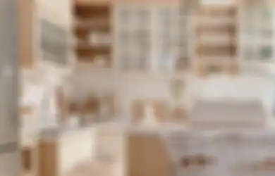 Pantes Foto Meja Dapur Mungil Selalu Estetik, Ini Cara Menatanya Agar Tetap Rapi