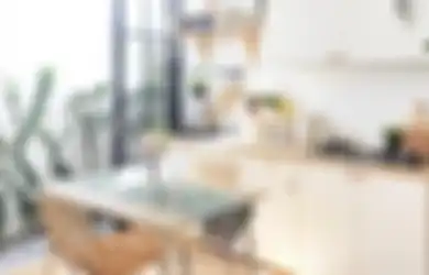 Gak Ketinggalan Zaman, Tampilan Dapur Mungil Pakai Trik Murah, Fotonya Sampai Dicontek