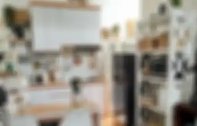 Ikuti 8 Cara Murah, Interior Dapur Sempit Berubah, Fotonya Jadi Begini
