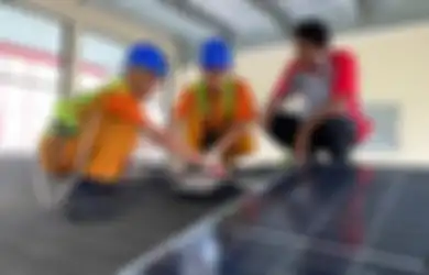 Belajar Energi Baru Terbarukan, Ratusan Pelajar SMK di Kudus Ikuti Program Pelatihan Teknisi PLTS