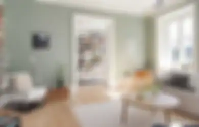 Padu Padan Warna Hijau Sage di Interior Bergaya Skandinavia