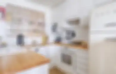 Desain Dapur Sempit Fotonya Sedap Dipandang, Resepnya Ada di Posisi Kulkas, Jangan Malas