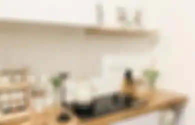 Bikin Desain Dapur Sederhana Tampak Nyaman, Rak Sepatu Bekas Batal Dibuang, Fotonya Kian Apik