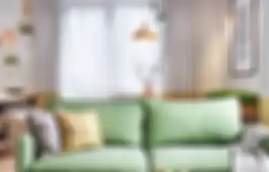 Tertarik untuk Memasukkan Aksen Hijau ke Ruang Tamu? Gunakan Sofa Berwarna Hijau!