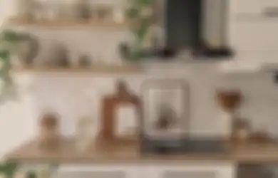 Hiasan Murah Buat Desain Dapur Mungil Berubah, Potretnya Lebih Cerah Saat Ramadan