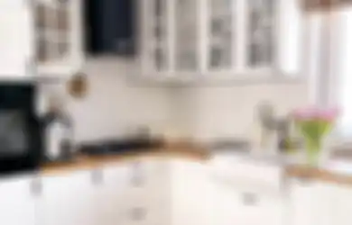 Gak Usah Ganti Baru, Kabinet Dapur Dicat Pakai 5 Warna Cantik, Potretnya Lebih Segar Saat Ramadan