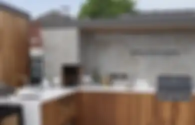 Enaknya Punya Dapur Outdoor, Pemghuni Rumah Makin Betah, Potretnya Bikin Tetangga Iri