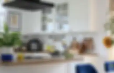 Lebih Segar Saat Ramadan, Dekorasi Dapur Sempit Ditambahi Elemen Hidup, Fotonya Jadi Artsy