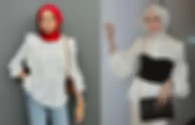 5 Model Atasan Putih Hijab Modis untuk Lebaran 2023 #PowerUpRamadan