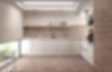 Gunakan Ubin Porselen Warna Beige untuk Tampilan Dapur