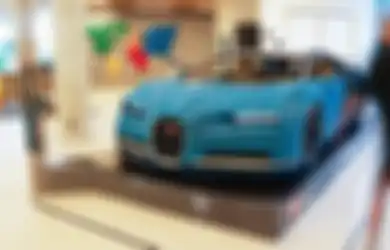 Terbuat dari Lego, Mainan Mewah Supercar Bugatti Chiron Nggak Boleh Dipegang!