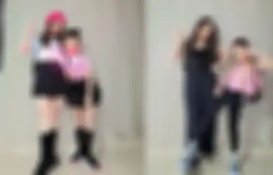 Bak Kakak Adik Ngonser! Penampilan Ayu Ting Ting & Bilqis saat Saksikan BLACKPINK di GBK Panen Pujian